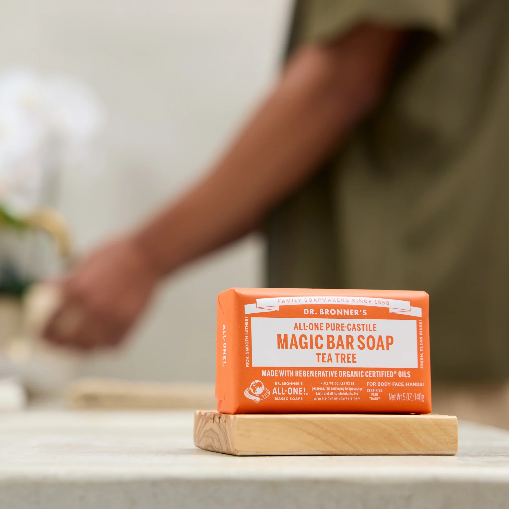 Tea Tree - Pure-Castile Magic Bar Soap - Image 3